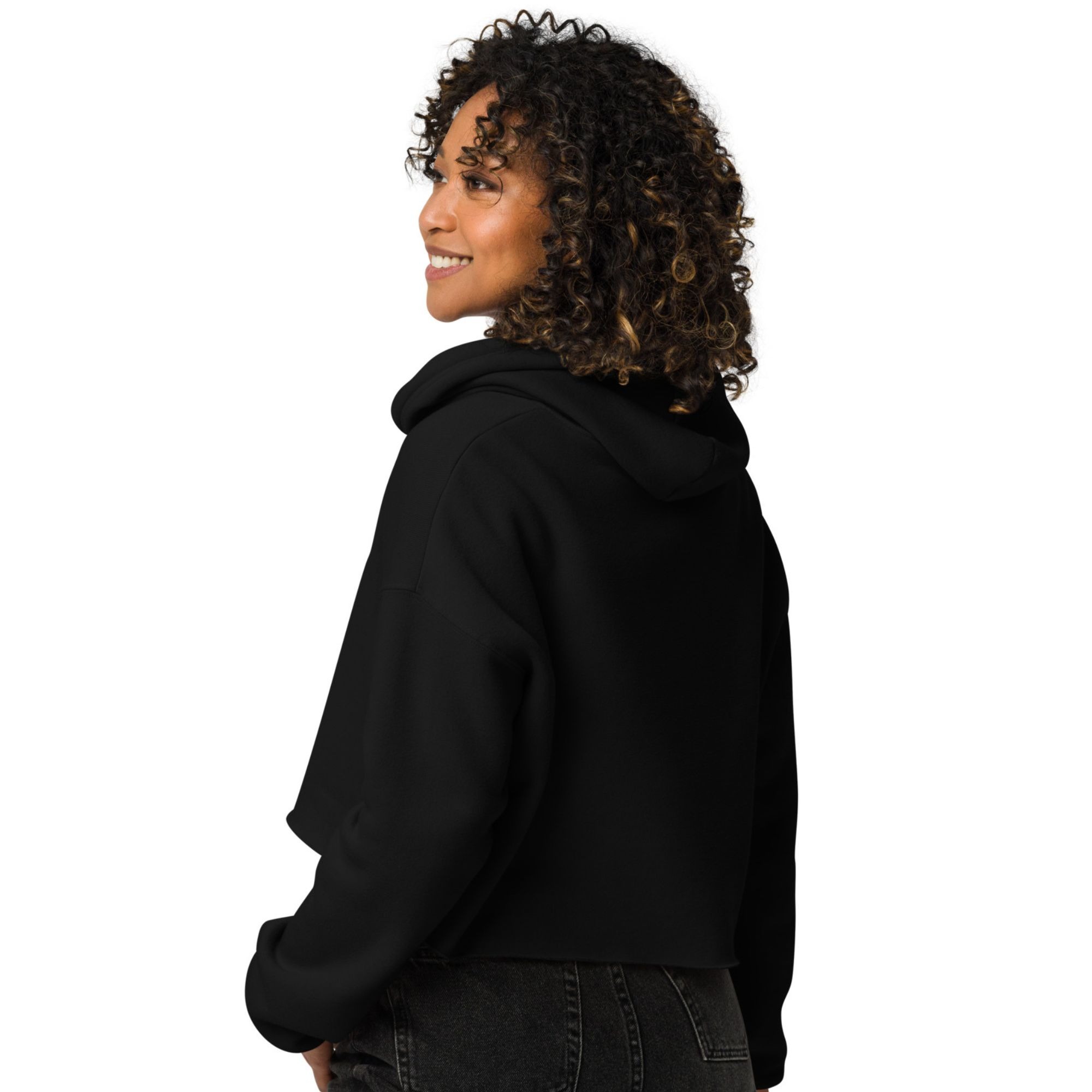 T&O Women's Evolution Crop Hoodie - Image 2