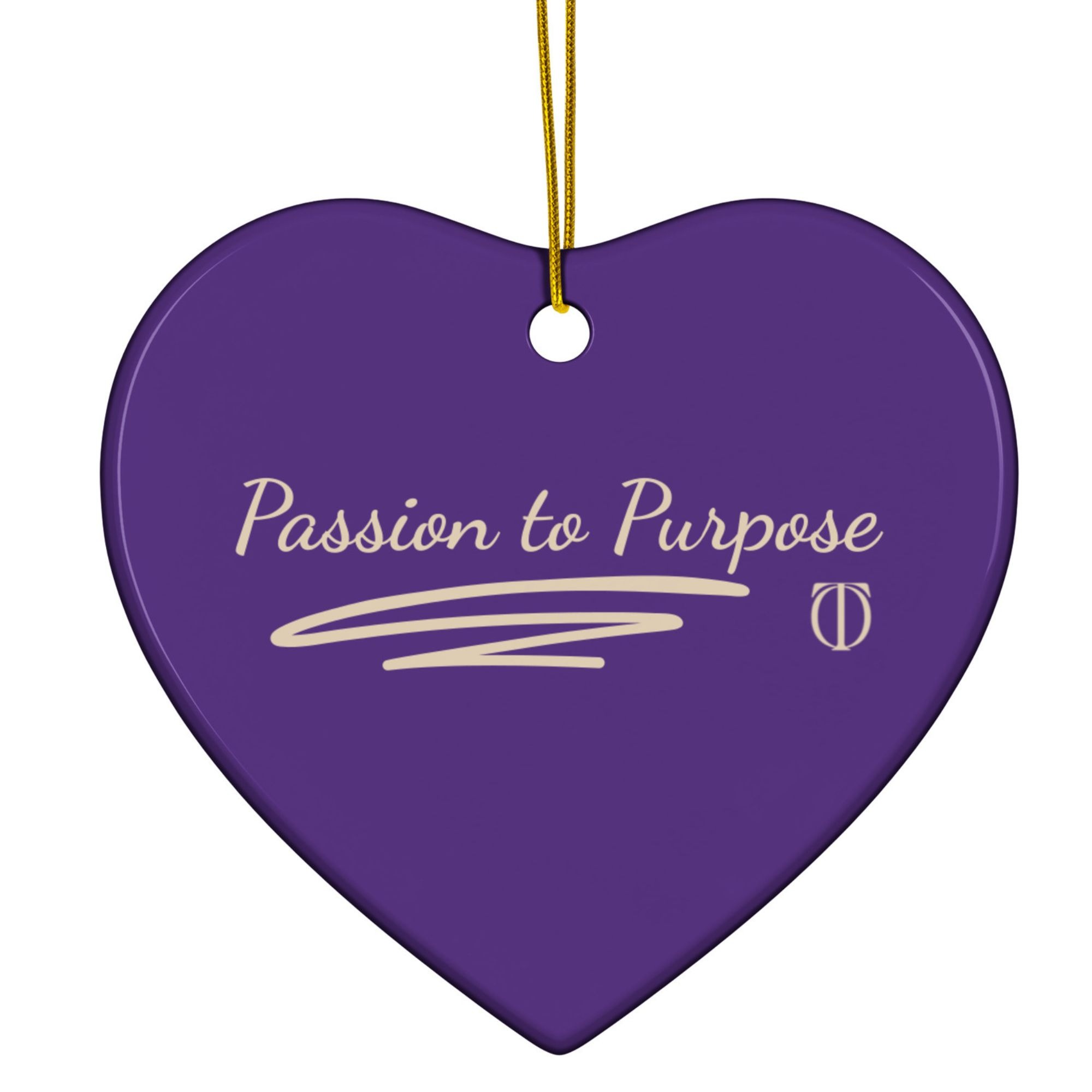 T&O Passion to Purpose Ornament